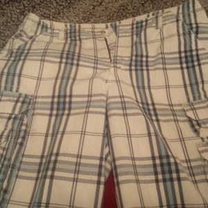 Mens cargo beach shorts